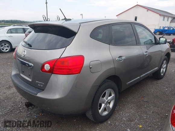 2012 Nissan Rogue S with VIN JN8AS5MV0CW393733, listed as a IAAI auction lot 42622998 with 190,585 mi miles and . Bid and sale history available at DreamBid. Image 4.