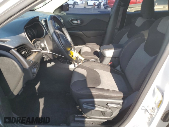 2015 Jeep Cherokee Sport with VIN 1C4PJLAB2FW689249, listed as a Copart auction lot 61716305 with 87,987 mi miles and Salvage title. Bid and sale history available at DreamBid. Image 7.
