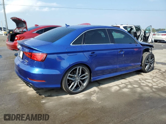 2015 Audi S3 2.0T Prestige with VIN WAUFFGFF7F1106572, listed as a Copart auction lot 69615053 with 72,840 mi miles. Bid and sale history available at carsss.com. Image 3.