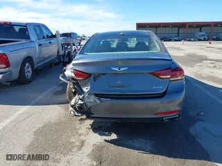 2016 Hyundai Genesis 3.8L with VIN KMHGN4JEXGU118623, listed as a IAAI auction lot 41401807 with 105,060 mi miles. Bid and sale history available at carsss.com. Image 16.