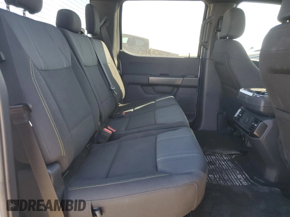 2024 Ford F-150 STX with VIN 1FTEW2KP7RKE59053, listed as a Copart auction lot 49774255 with 3,804 mi miles and Salvage Title. Bid and sale history available at carsss.com. Image 10.