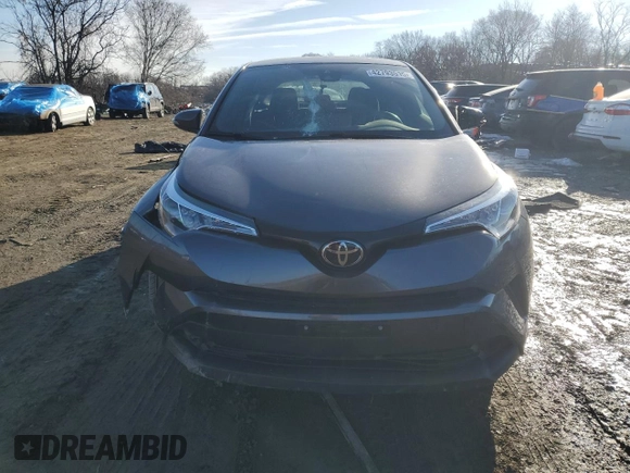 2019 Toyota C-HR XLE with VIN JTNKHMBX4K1026614, listed as a Copart auction lot 42793515 with 40,557 mi miles and Salvage Title. Bid and sale history available at DreamBid. Image 5.