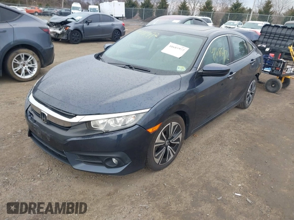 2017 Honda Civic Sedan EX-T with VIN 19XFC1F32HE203533, listed as a IAAI auction lot 41685972 with 93,985 mi miles. Bid and sale history available at carsss.com. Image 17.