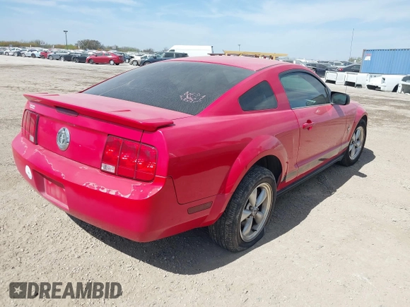 2008 Ford Mustang Deluxe with VIN 1ZVHT80N685116559, listed as a IAAI auction lot 41778691 with 94,514 mi miles and . Bid and sale history available at DreamBid. Image 4.
