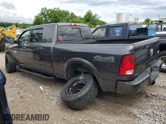 2018 Ram 2500 Big Horn with VIN 3C6UR5ML1JG133427, listed as a Copart auction lot 56129415 with 98,183 mi miles and Salvage title. Bid and sale history available at DreamBid. Image 2.