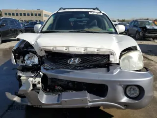 2004 Hyundai Santa Fe GLS with VIN KM8SC13DX4U840575, listed as a Copart auction lot 48711555 with 130,096 mi miles and Salvage Title. Bid and sale history available at DreamBid. Image 5.