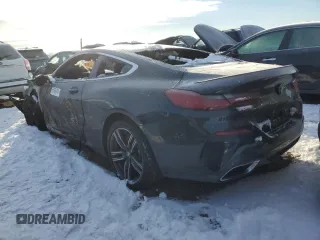 2019 BMW 8 Series M850i xDrive with VIN WBABC4C57KBJ35799, listed as a Copart auction lot 85786014 with Not provided miles and Salvage title. Bid and sale history available at DreamBid. Image 2.