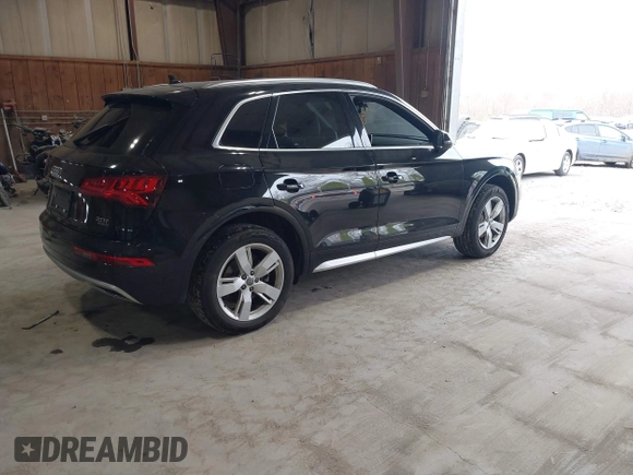 2018 Audi Q5 Premium Plus with VIN WA1BNAFY9J2144269, listed as a IAAI auction lot 41944327 with 83,867 mi miles. Bid and sale history available at carsss.com. Image 4.