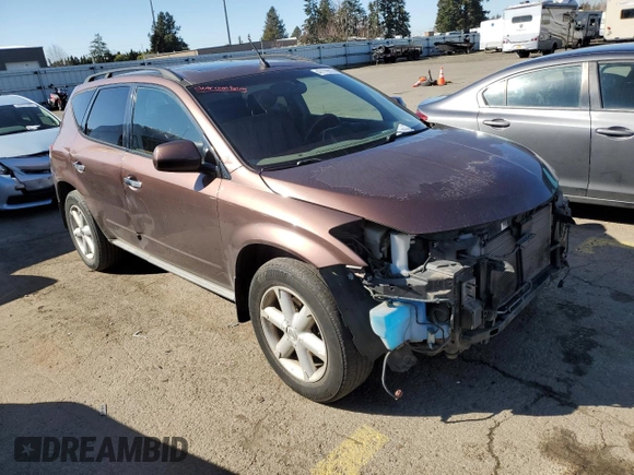 2003 Nissan Murano SE z VIN JN8AZ08W03W204919, wystawiony jako Copart lot #47119515 z przebiegiem 125 522 mil mil oraz Szkoda całkowita • Salvage title. Historia ofert i sprzedaży dostępna na DreamBid. Obrazek 4.