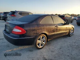 2006 Mercedes-Benz CLK 350 with VIN WDBTJ56J86F186401, listed as a Copart auction lot 76193474 with Not Provided miles and Salvage Title. Bid and sale history available at DreamBid. Image 3.