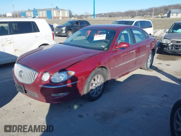 2009 Buick LaCrosse CXL with VIN 2G4WD582991268432, listed as a IAAI auction lot 41418806 with 237,910 mi miles. Bid and sale history available at carsss.com. Image 17.