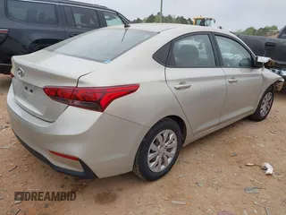 2020 Hyundai Accent SE with VIN 3KPC24A68LE099132, listed as a IAAI auction lot 41923649 with 100,098 mi miles. Bid and sale history available at carsss.com. Image 4.