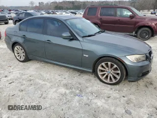 2011 BMW 3 Series 328i with VIN WBAPH7G50BNM55533, listed as a Copart auction lot 47518625 with 132,914 mi miles and Salvage Title. Bid and sale history available at carsss.com. Image 4.