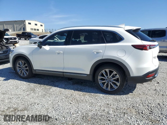 2021 Mazda CX-9 Carbon Edition with VIN JM3TCBDY7M0537378, listed as a Copart auction lot 43446575 with 51,650 mi miles and Salvage title. Bid and sale history available at DreamBid. Image 2.