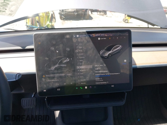 2023 Tesla Model 3 z VIN 5YJ3E1EA0PF655244, wystawiony jako IAAI lot #42004592 z przebiegiem 54 860 mil mil oraz . Historia ofert i sprzedaży dostępna na DreamBid. Obrazek 17.