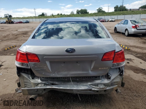 2010 Subaru Legacy Premium All-Weather Anniversary with VIN 4S3BMBF61A3223118, listed as a Copart auction lot 62595565 with 58,770 mi miles and Salvage title. Bid and sale history available at DreamBid. Image 6.