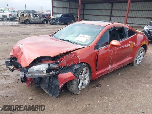 2007 Mitsubishi Eclipse GS with VIN 4A3AK24F47E068143, listed as a IAAI auction lot 41938814 with 1 mi miles. Bid and sale history available at carsss.com. Image 16.