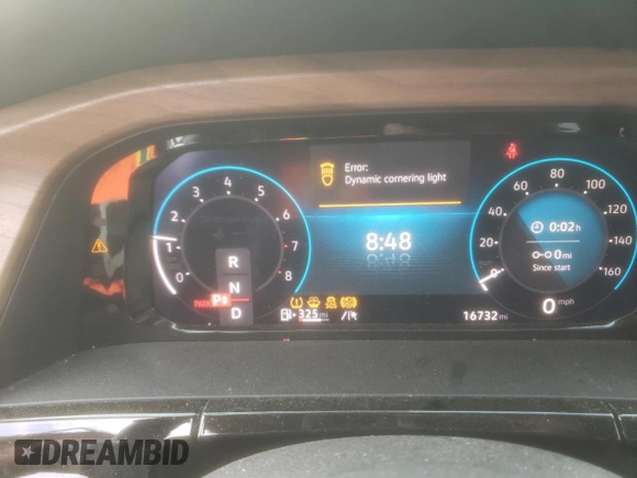 2024 Volkswagen Atlas SE with VIN 1V2DR2CA0RC609512, listed as a Copart auction lot 60120025 with 16,732 mi miles and Salvage title. Bid and sale history available at DreamBid. Image 9.