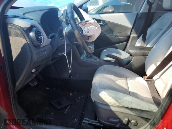 2021 Hyundai Kona Limited with VIN KM8K33A51MU731249, listed as a Copart auction lot 46894595 with 94,427 mi miles and Non Repairable. Bid and sale history available at carsss.com. Image 7.