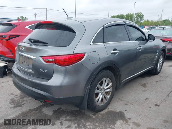2013 Infiniti FX with VIN JN8CS1MW1DM172570, listed as a IAAI auction lot 42315764 with 135,048 mi miles and . Bid and sale history available at DreamBid. Image 4.