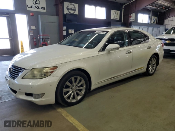 2011 Lexus LS 460 with VIN JTHCL5EF7B5009281, listed as a Copart auction lot 62846505 with 200,372 mi miles and Clean title. Bid and sale history available at DreamBid. Image 1.