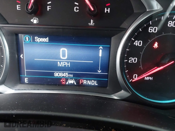 2020 Chevrolet Equinox LT with VIN 3GNAXLEX8LS527490, listed as a IAAI auction lot 41574834 with 90,845 mi miles. Bid and sale history available at carsss.com. Image 16.