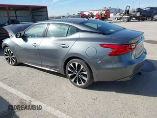 2018 Nissan Maxima SV with VIN 1N4AA6AP6JC368169, listed as a IAAI auction lot 41797219 with 43,166 mi miles and . Bid and sale history available at DreamBid. Image 3.