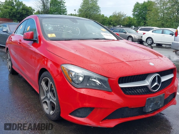 2014 Mercedes-Benz CLA 250 with VIN WDDSJ4EB4EN031145, listed as a IAAI auction lot 42281600 with 113,684 mi miles and . Bid and sale history available at DreamBid. Image 1.