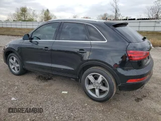 2015 Audi Q3 Premium Plus z VIN WA1BFCFS9FR002457, wystawiony jako Copart lot #87422994 z przebiegiem 135 890 mil mil oraz Szkoda całkowita • Salvage title. Historia ofert i sprzedaży dostępna na DreamBid. Obrazek 2.