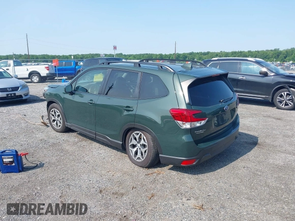 2023 Subaru Forester Premium with VIN JF2SKAEC1PH544967, listed as a IAAI auction lot 42474713 with 9,243 mi miles and . Bid and sale history available at DreamBid. Image 3.