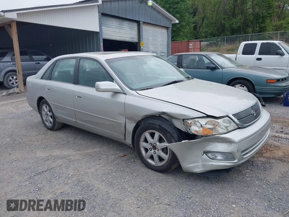 2001 Toyota Avalon XL z VIN 4T1BF28B01U175072, wystawiony jako IAAI lot #42114046 z przebiegiem 208 283 mil mil oraz . Historia ofert i sprzedaży dostępna na DreamBid. Obrazek 1.