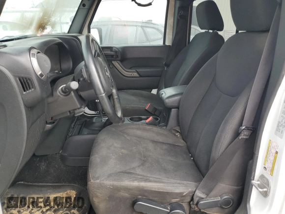 2016 Jeep Wrangler Unlimited Sport with VIN 1C4BJWDG2GL115417, listed as a Copart auction lot 57046845 with Not provided miles and Salvage title. Bid and sale history available at DreamBid. Image 7.