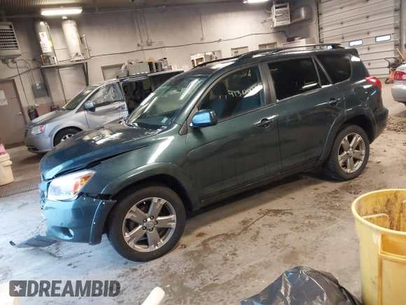 2008 Toyota RAV4 Sport with VIN JTMBK32V585065020, listed as a IAAI auction lot 41300285 with 120,076 mi miles. Bid and sale history available at carsss.com. Image 18.