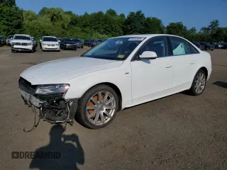 2012 Audi A4 Premium Plus with VIN WAUFFAFL4CN011734, listed as a Copart auction lot 66332605 with 121,346 mi miles and Clean title. Bid and sale history available at DreamBid. Image 1.