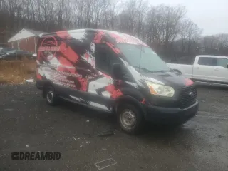 2017 Ford Transit z VIN 1FTYR1CMXHKB34060, wystawiony jako Copart lot #47865035 z przebiegiem 105 948 mil mil oraz Szkoda całkowita • Salvage title. Historia ofert i sprzedaży dostępna na DreamBid. Obrazek 4.