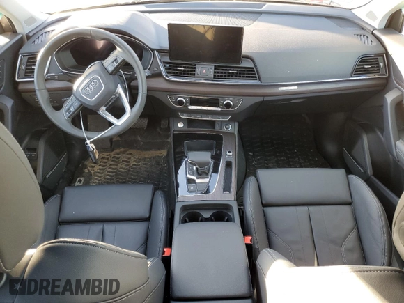 2024 Audi Q5 S line Premium Plus with VIN WA1E2AFY9R2050393, listed as a Copart auction lot 42951605 with Not provided miles and Salvage title. Bid and sale history available at DreamBid. Image 8.