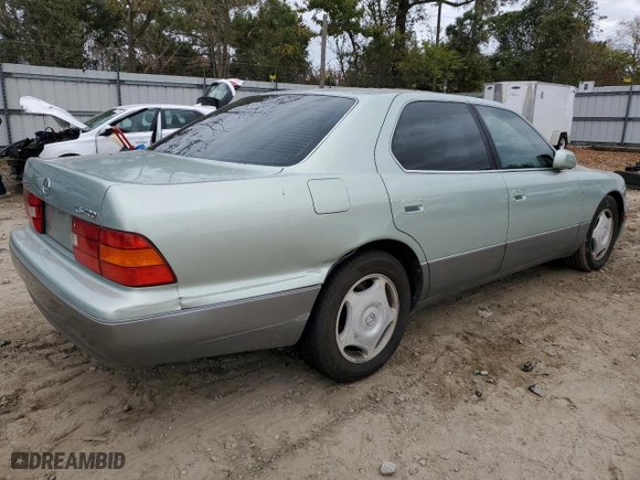1999 Lexus LS 400 Luxury Sdn with VIN JT8BH28F5X0158168, listed as a Copart auction lot 80480194 with 137,410 mi miles and Salvage Title. Bid and sale history available at carsss.com. Image 3.