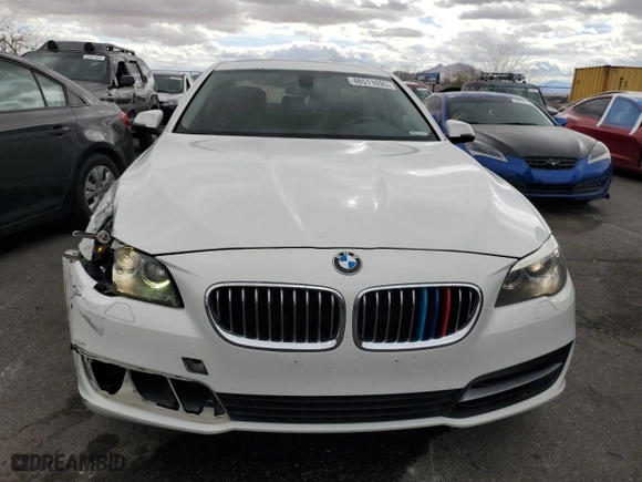 2014 BMW 5 Series 528i with VIN WBA5A5C5XED501739, listed as a Copart auction lot 48511695 with 124,361 mi miles and Salvage Title. Bid and sale history available at carsss.com. Image 5.