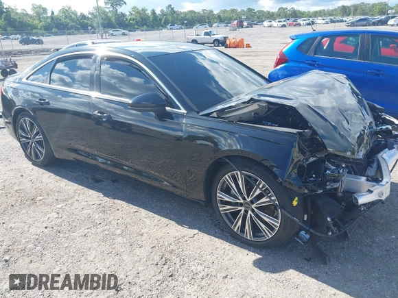 2019 Audi A6 Premium Plus z VIN WAUE8AF24KN121775, wystawiony jako IAAI lot #42235321 z przebiegiem 65 276 mil mil oraz . Historia ofert i sprzedaży dostępna na DreamBid. Obrazek 1.