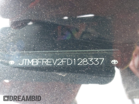 2015 Toyota RAV4 LE z VIN JTMBFREV2FD128337, wystawiony jako IAAI lot #42290854 z przebiegiem 114 219 mil mil oraz . Historia ofert i sprzedaży dostępna na DreamBid. Obrazek 18.