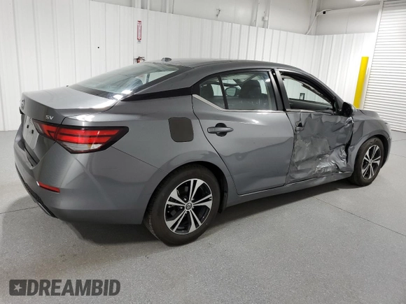 2023 Nissan Sentra SV with VIN 3N1AB8CV7PY308404, listed as a Copart auction lot 54715675 with 50,794 mi miles and Salvage Title. Bid and sale history available at DreamBid. Image 3.