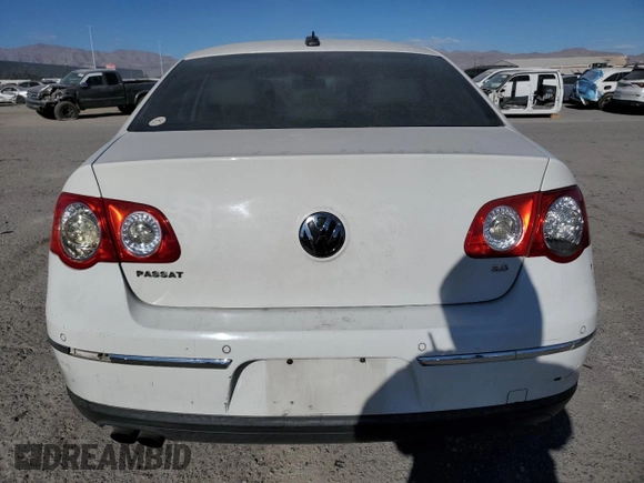2006 Volkswagen Passat 3.6L V6 with VIN WVWEU93C76P119037, listed as a Copart auction lot 87653485 with 114,863 mi miles and Salvage title. Bid and sale history available at DreamBid. Image 6.