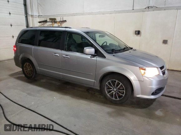 2017 Dodge Grand Caravan SXT with VIN 2C4RDGCG6HR624660, listed as a Copart auction lot 55394965 with 119,102 mi miles and Clean Title. Bid and sale history available at DreamBid. Image 4.