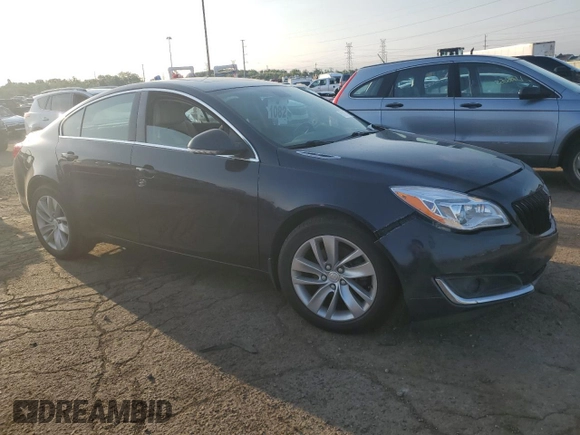 2016 Buick Regal Premium II with VIN 2G4GS5GX4G9163965, listed as a Copart auction lot 61925115 with 54,502 mi miles and Clean title. Bid and sale history available at DreamBid. Image 4.