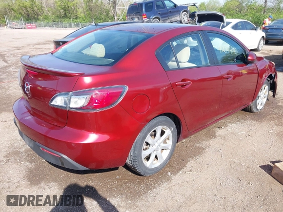 2010 Mazda 3 i Touring with VIN JM1BL1SF4A1152253, listed as a IAAI auction lot 42094840 with 183,112 mi miles and . Bid and sale history available at DreamBid. Image 4.