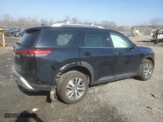 2024 Nissan Pathfinder SL with VIN 5N1DR3CC1RC227087, listed as a Copart auction lot 48757105 with 28,042 mi miles and Salvage Title. Bid and sale history available at carsss.com. Image 3.