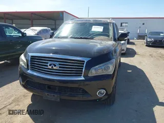 2014 Infiniti QX80 with VIN JN8AZ2NE8E9062070, listed as a IAAI auction lot 41919794 with 162,748 mi miles. Bid and sale history available at carsss.com. Image 12.