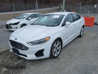 2019 Ford Fusion Hybrid SEL with VIN 3FA6P0MU3KR189612, listed as a IAAI auction lot 41422745 with 95,130 mi miles. Bid and sale history available at carsss.com. Image 19.