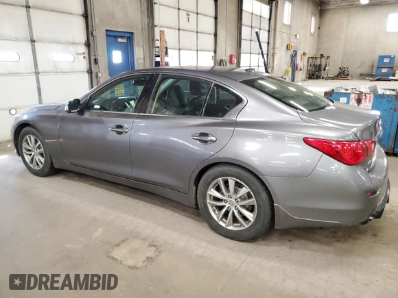 2014 Infiniti Q50 Premium with VIN JN1BV7AR5EM683185, listed as a Copart auction lot 53796975 with 149,277 mi miles and Salvage Title. Bid and sale history available at DreamBid. Image 2.