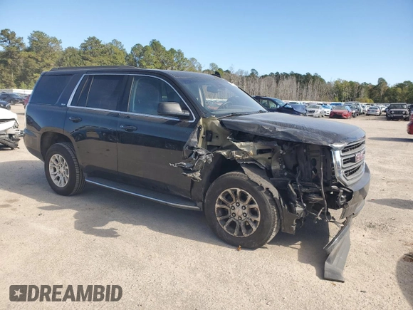 2018 GMC Yukon SLT with VIN 1GKS1BKC2JR146376, listed as a Copart auction lot 80337074 with 0 mi miles and Salvage Title. Bid and sale history available at carsss.com. Image 4.